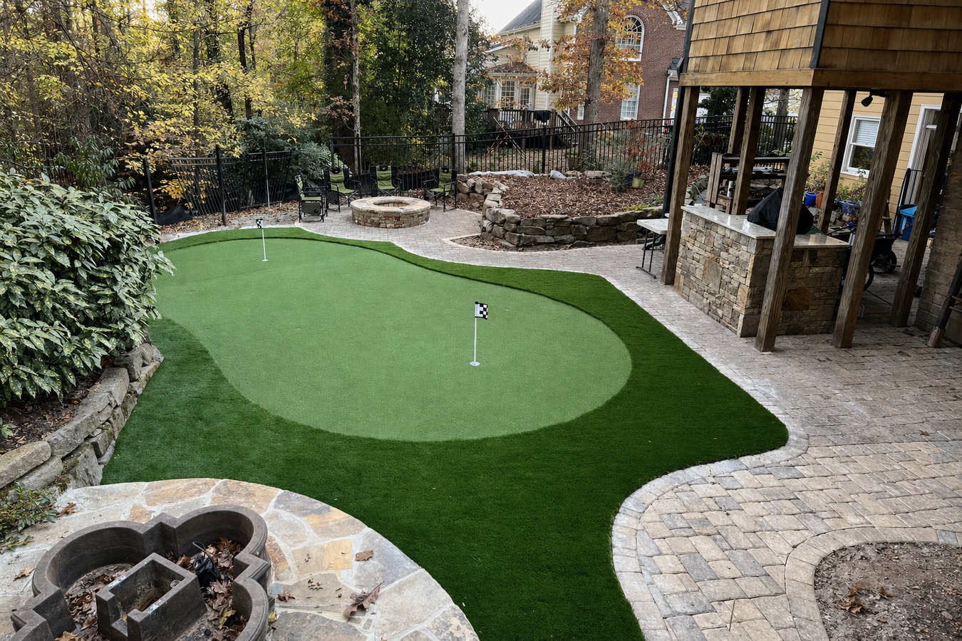Putting green turf in North Port, FL